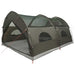 Tunnel Tent met Waterdichte Regenhoes 10-persoons Legergroen