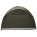 Tunnel Tent met Waterdichte Regenhoes 10-persoons Legergroen