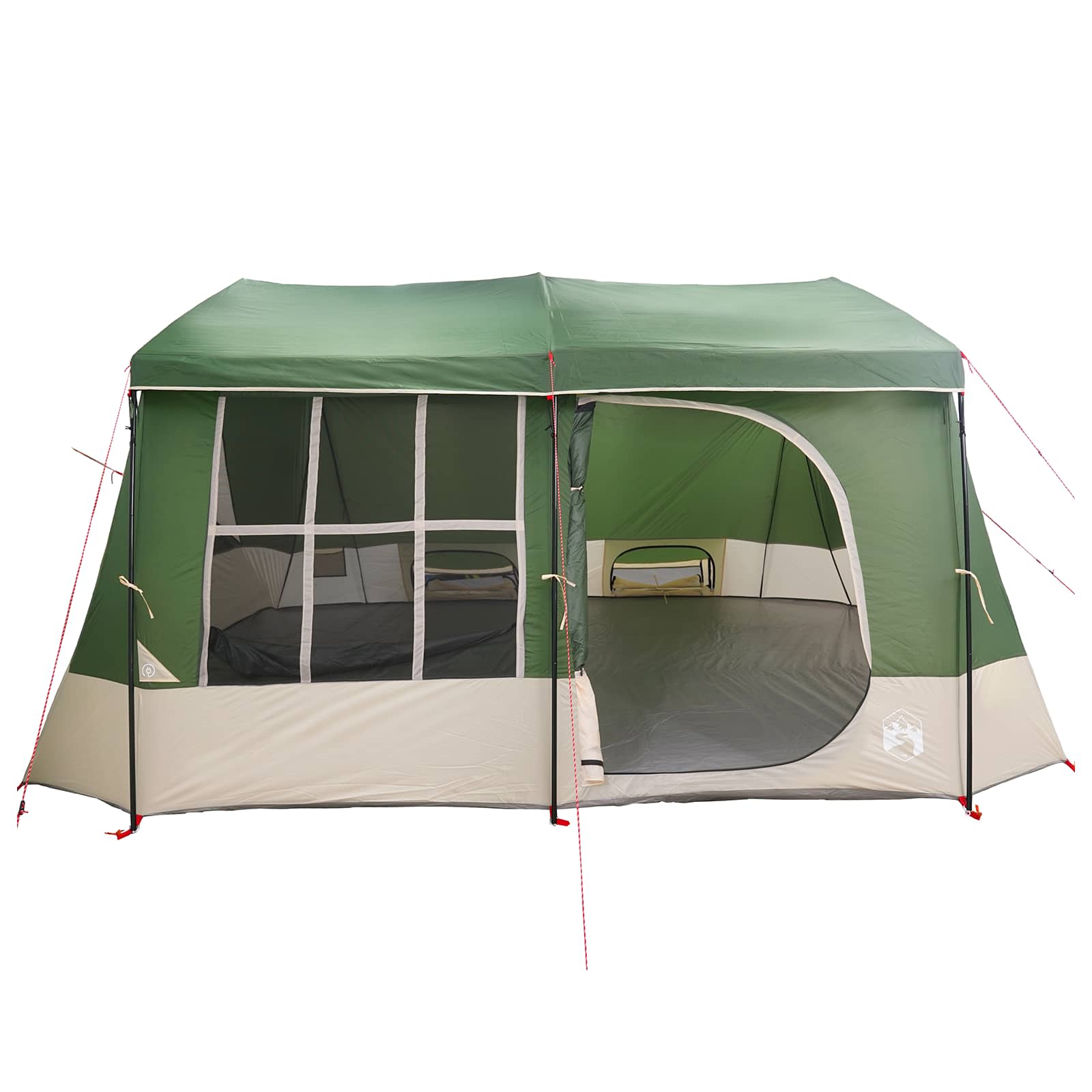 Gezinstent met regenzeil waterdicht 9-persoons 9-Persoon Groen