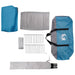 Gezinstent met regenzeil waterdicht 9-persoons Blauw