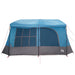 Gezinstent met regenzeil waterdicht 9-persoons Blauw
