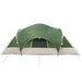 Trekkingtent met waterdichte regenfly 10-persoons Groen