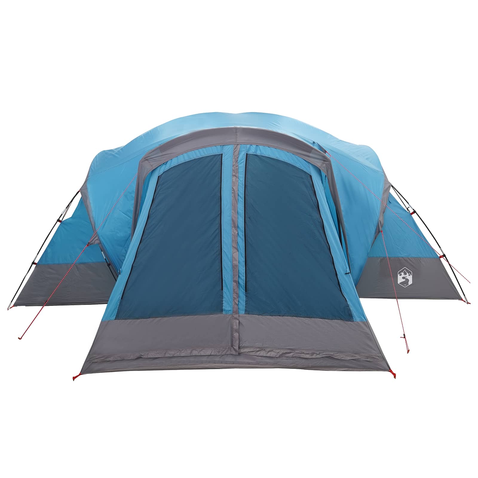 Trekkingtent met waterdichte regenfly 10-persoons Blauw