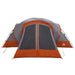 Trekkingtent met waterdichte regenfly 10-persoons