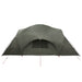 Trekkingtent met waterdichte regenfly 10-persoons Legergroen
