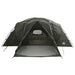 Trekkingtent met waterdichte regenfly 10-persoons Legergroen