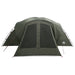 Trekkingtent met waterdichte regenfly 10-persoons Legergroen