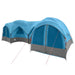 Gezinstent met regenzeil waterdicht 5-persoons Blauw