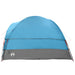 Gezinstent met regenzeil waterdicht 5-persoons Blauw