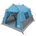 Instant Tent Water-resistant 2-persoons Blauw
