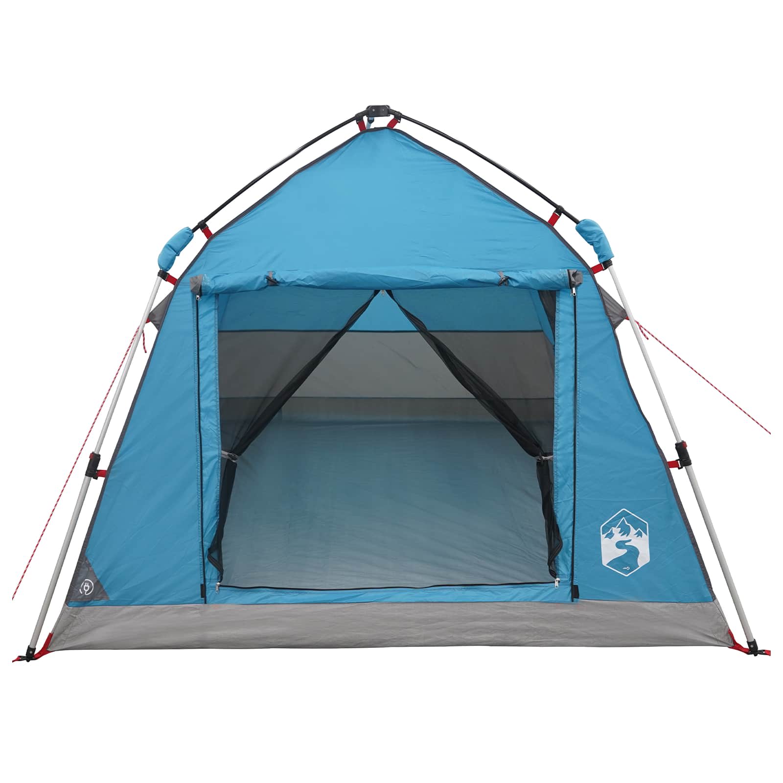 Instant Tent Water-resistant 2-persoons Blauw