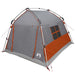 Instant Tent Water-resistant 2-persoons Grijs en Oranje