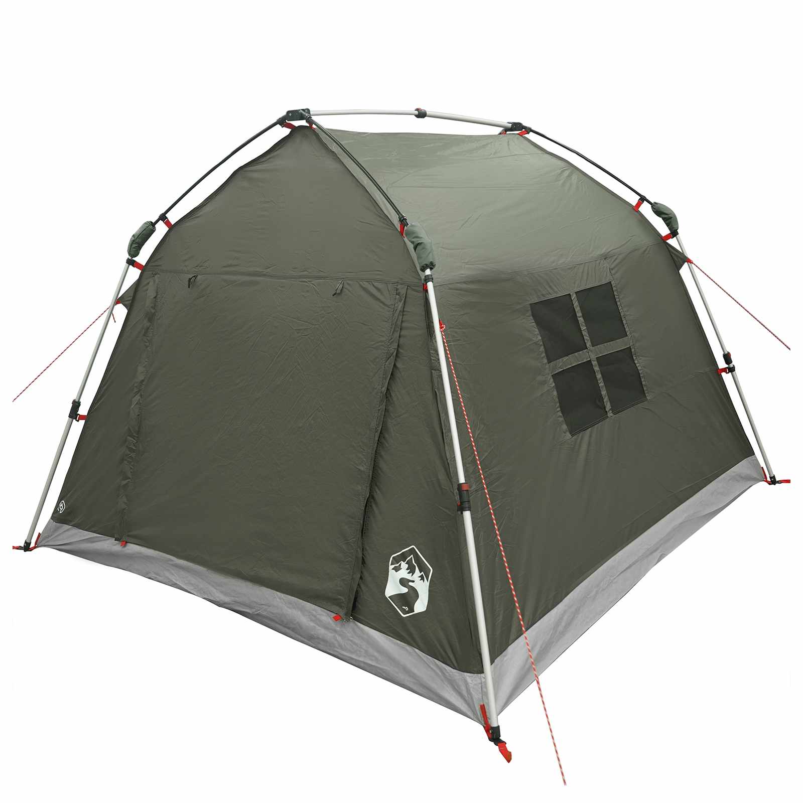 Instant Tent Water-resistant 2-persoons Legergroen