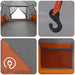 Instant Tent Water-resistant 3-persoons Grijs en Oranje