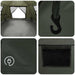 Instant Tent Water-resistant 3-persoons Legergroen