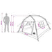 Instant Tent Water-resistant 3-persoons Legergroen