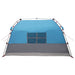Instant Tent Water-resistant 4-persoons Blauw
