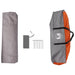 Instant Tent Water-resistant 4-persoons Grijs en Oranje