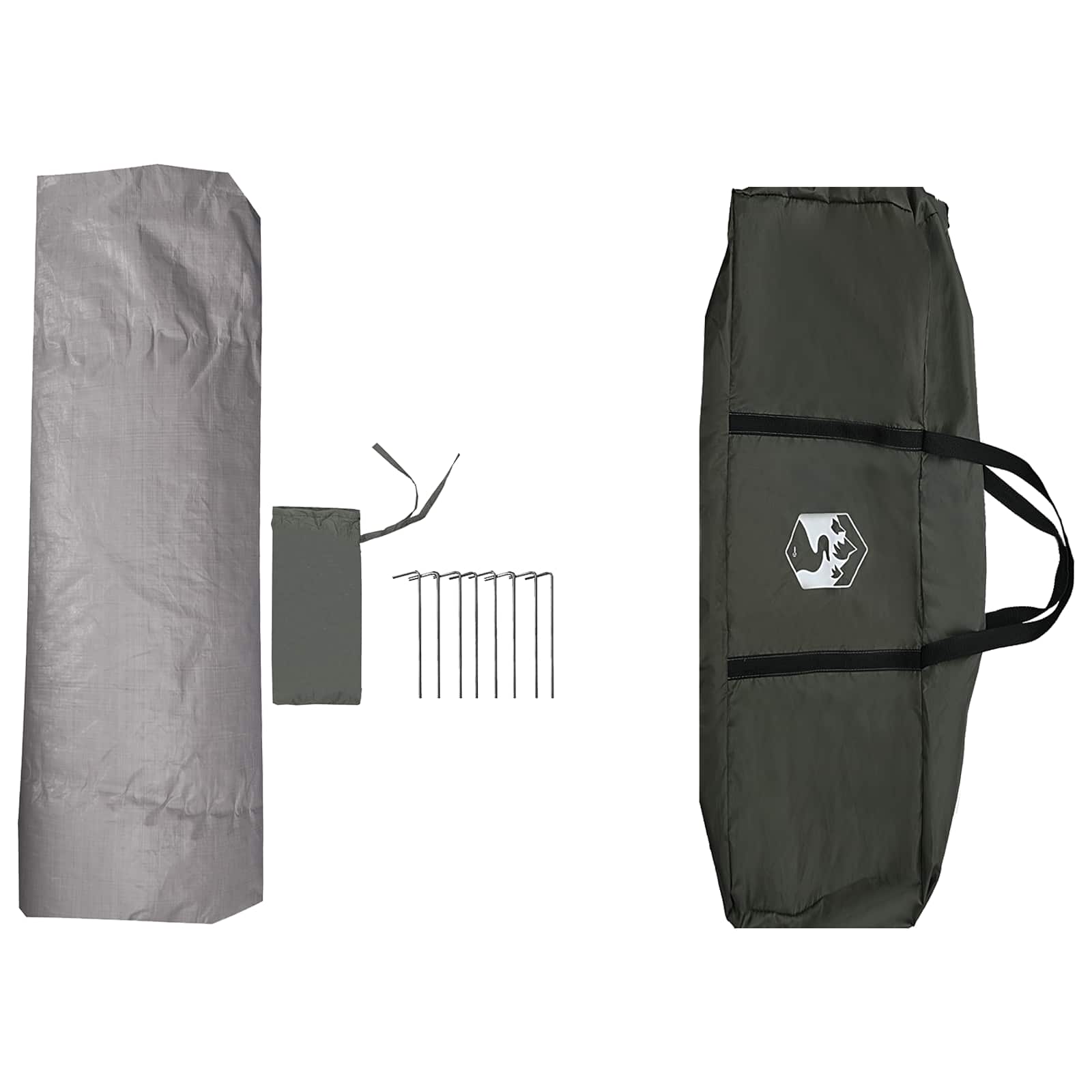 Instant Tent Water-resistant 4-persoons Legergroen