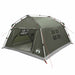 Instant Tent Water-resistant 4-persoons Legergroen