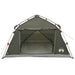 Instant Tent Water-resistant 4-persoons Legergroen