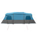3-persoons 3-persoons Blauw 185T Polyester met PU Coating