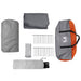 3-persoons Grijs en Oranje 185T Polyester met PU Coating
