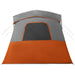 3-persoons Grijs en Oranje 185T Polyester met PU Coating