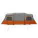 3-persoons Grijs en Oranje 185T Polyester met PU Coating