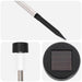 Buitenzonne-lampen met grondpin 6 st Warmwit 29,5 cm