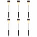 Buitenzonne-lampen met grondpin 6 st Warmwit 29,5 cm