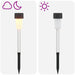 Buitenzonne-lampen met grondpin 6 st Warmwit 29,5 cm