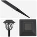Buitenzonne-lampen met grondpin 6 st Warmwit 42 cm PP