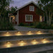 Buitenzonne-lampen met grondpin 8 st Warmwit 4,5 cm ABS en PS