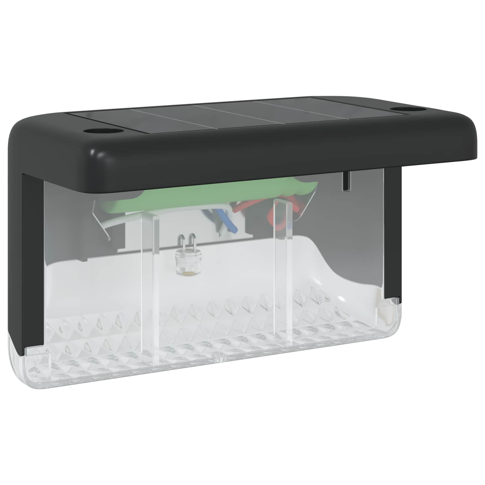 Buitenzonne-lampen met grondpin 8 st Warmwit 4,5 cm ABS en PS