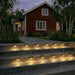 Buitenzonne-lampen met grondpin 12 st Warmwit 4,5 cm ABS en PS