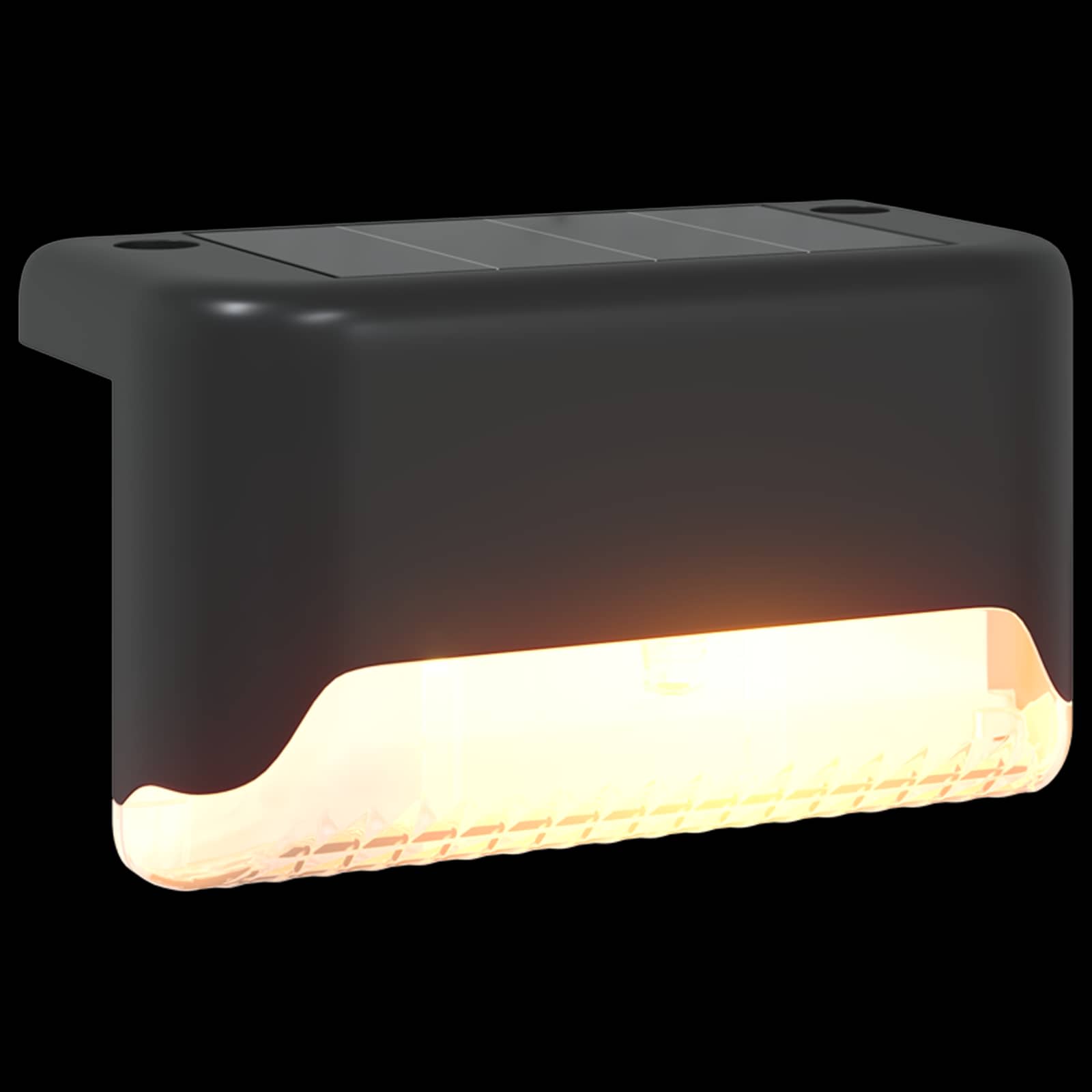 Buitenzonne-lampen met grondpin 12 st Warmwit 4,5 cm ABS en PS
