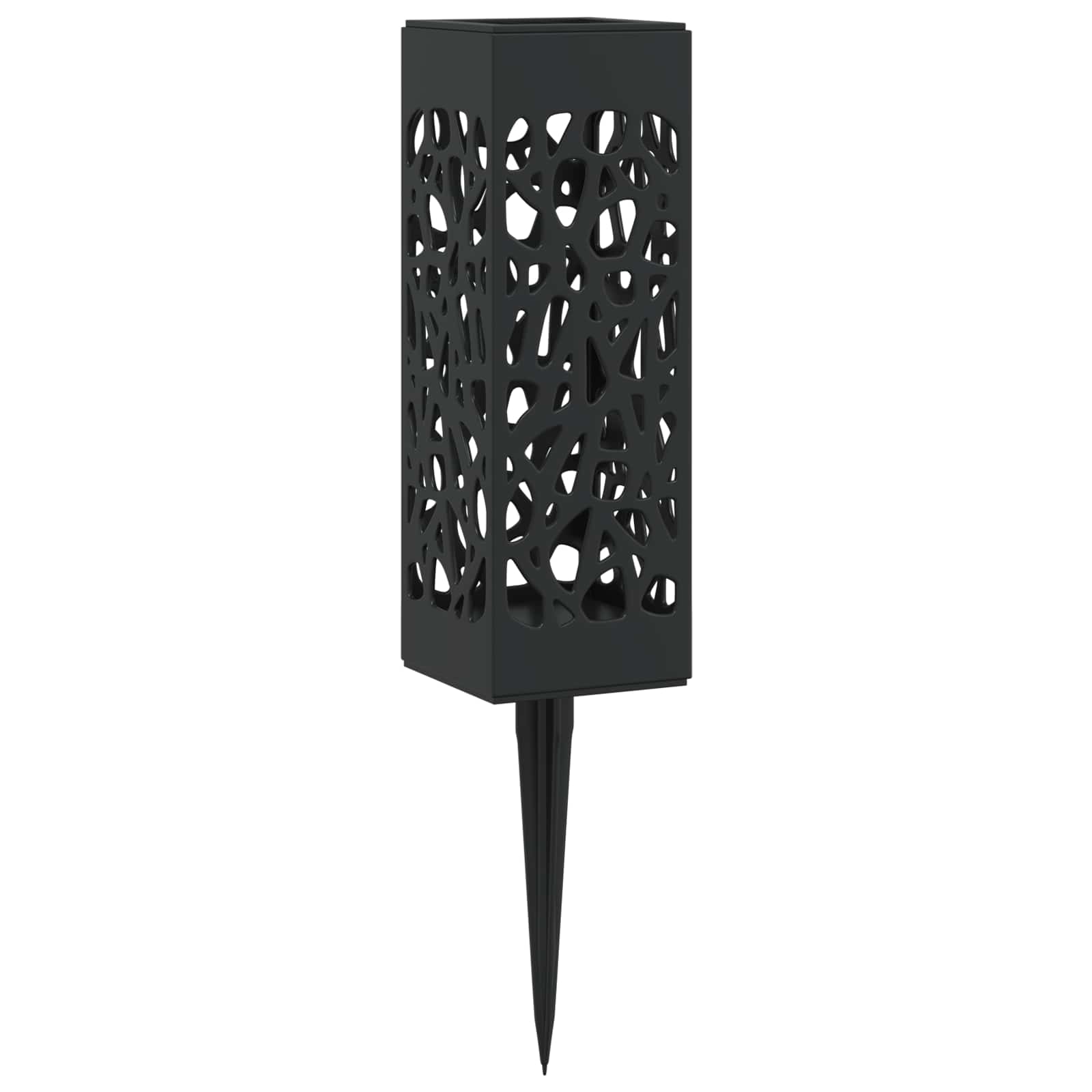 Buitenzonne-lampen met grondpin 8 st Warmwit 29 cm PP