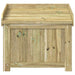 Kussenbox voor buiten Geïmpregneerd grenenhout 58,5 x 60 x 47 cm