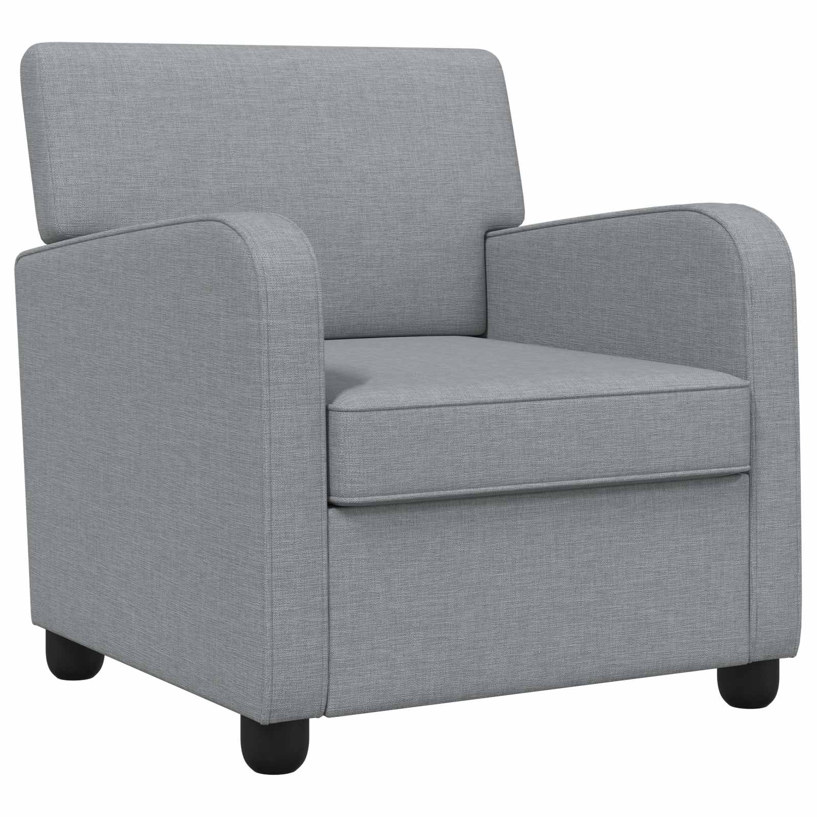 Fauteuil Lichtgrijs Stof