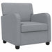 Fauteuil Lichtgrijs Stof