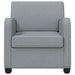 Fauteuil Lichtgrijs Stof