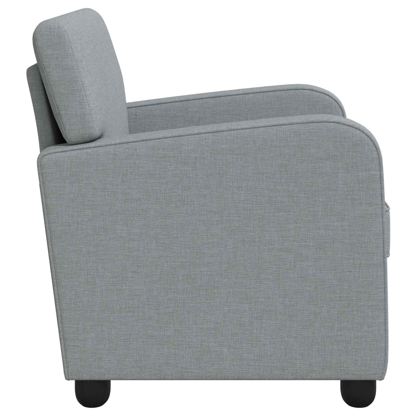 Fauteuil Lichtgrijs Stof