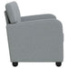 Fauteuil Lichtgrijs Stof