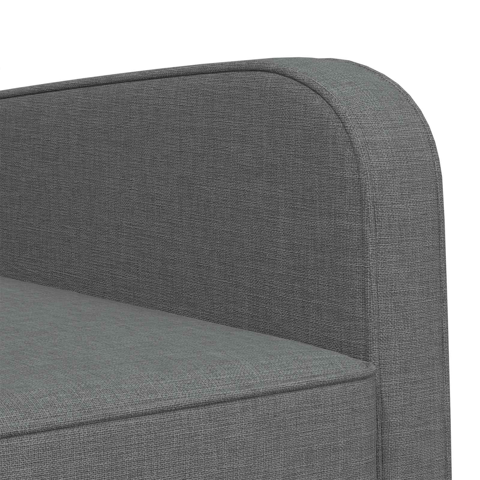 Fauteuil Donkergrijs Stof