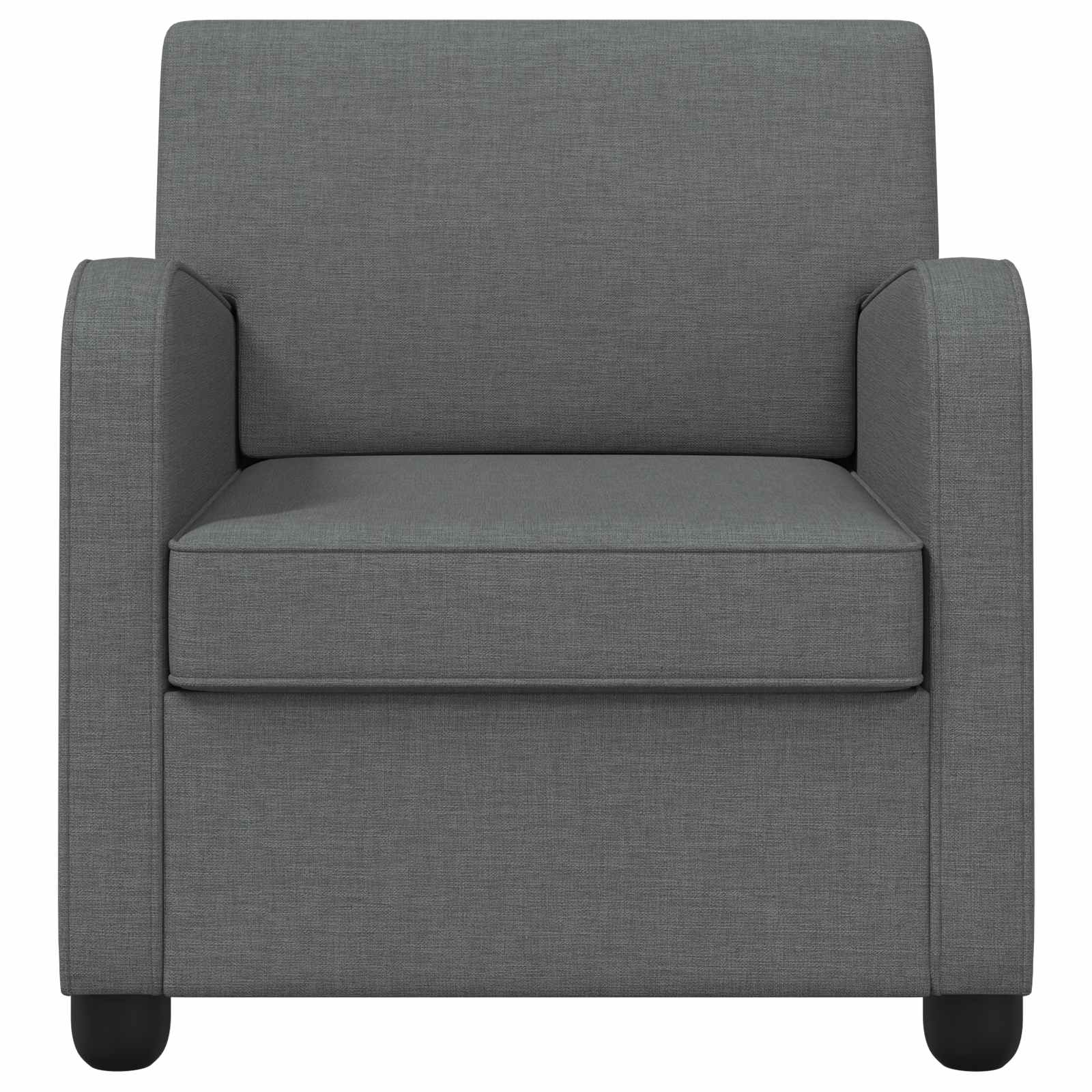 Fauteuil Donkergrijs Stof