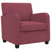Fauteuil Wijnrood Stof