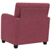 Fauteuil Wijnrood Stof