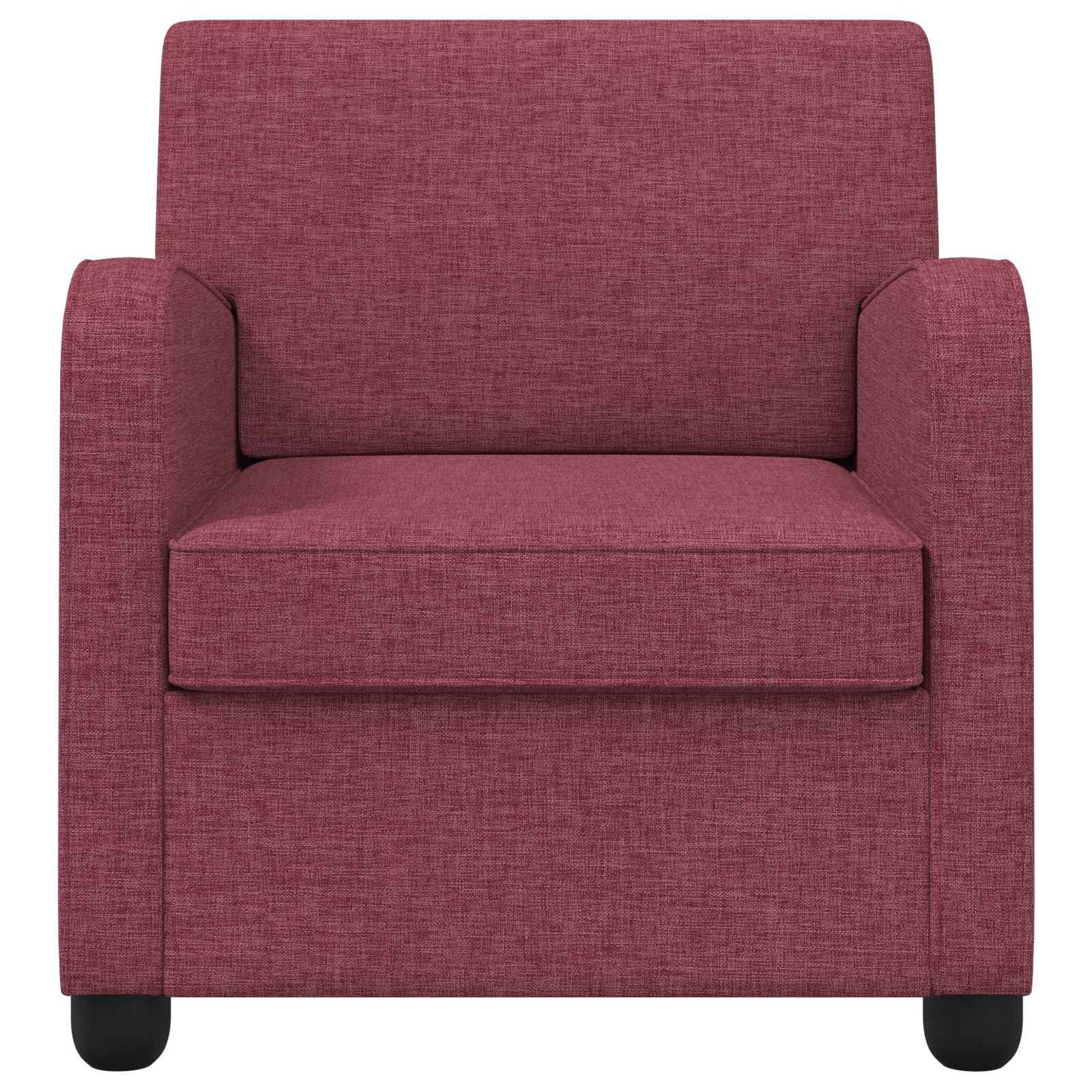 Fauteuil Wijnrood Stof