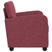 Fauteuil Wijnrood Stof